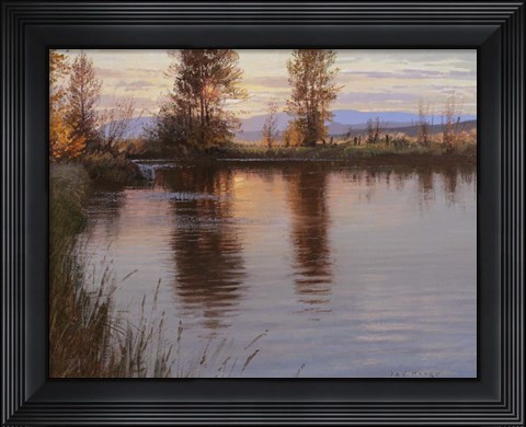 Framed Just before Nightfall Print