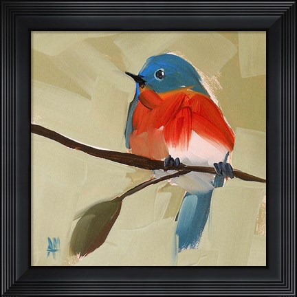 Framed Bluebird No. 21 Print