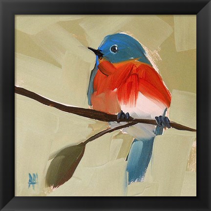 Framed Bluebird No. 21 Print