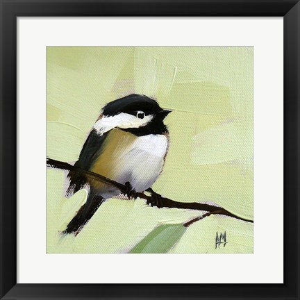 Framed Chickadee No. 143 Print