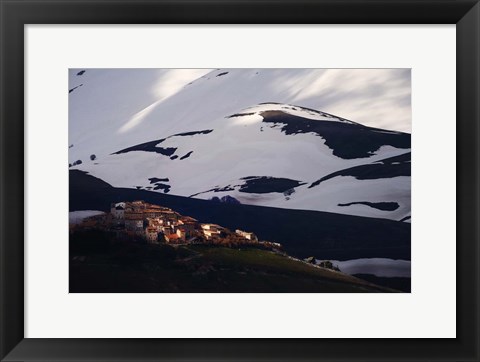 Framed Late Night on Casteluccio, Umbria Print