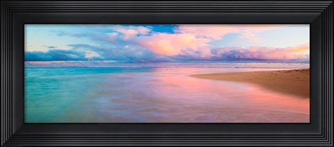 Framed Haena Beach Print
