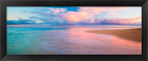 Framed Haena Beach Print