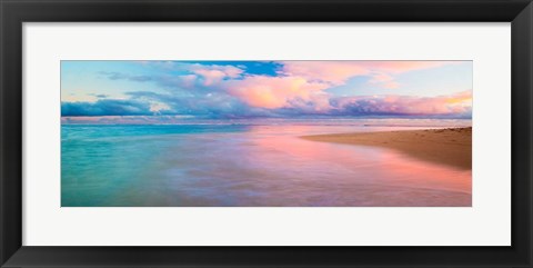 Framed Haena Beach Print