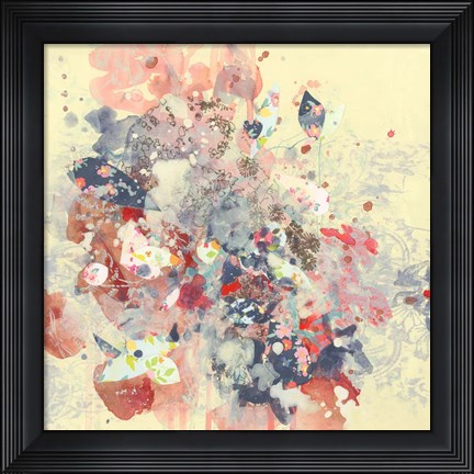 Framed Cream I Print
