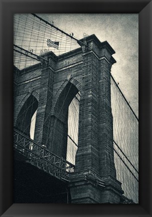 Framed Brooklyn Bridge Print