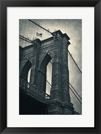 Framed Brooklyn Bridge Print