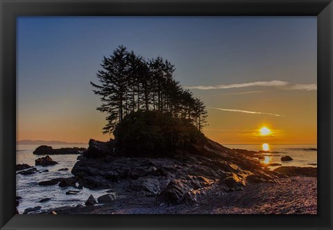Framed Botany Bay Sunset Print