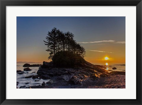 Framed Botany Bay Sunset Print