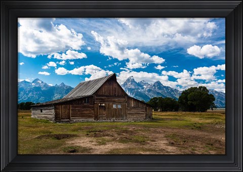 Framed Grand Teton Barn I Print