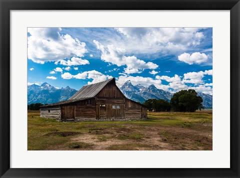 Framed Grand Teton Barn I Print