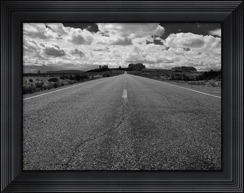 Framed Monument Valley Road Print