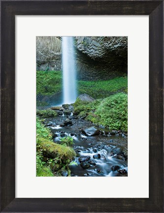 Framed Oregon Waterfall Print