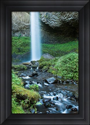 Framed Oregon Waterfall Print