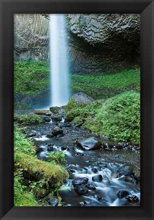 Framed Oregon Waterfall Print