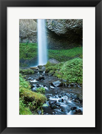 Framed Oregon Waterfall Print