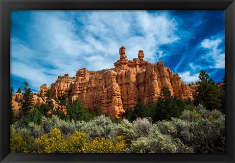 Framed Red Canyon Print