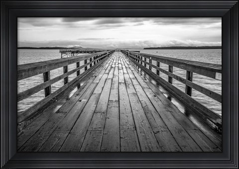Framed Sidney Pier Print