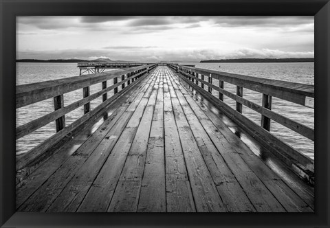 Framed Sidney Pier Print