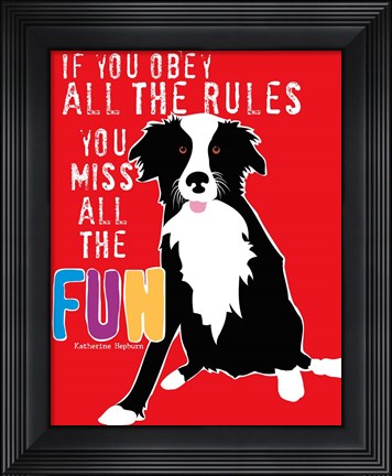 Framed Fun Print