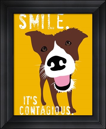 Framed Smile Print