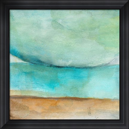 Framed Here Is the Brighter Garden Print