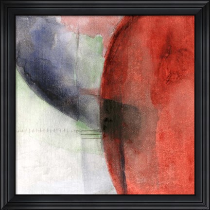 Framed Distant Fire Print