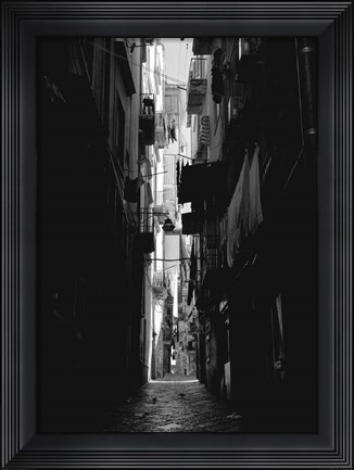 Framed Alley Print