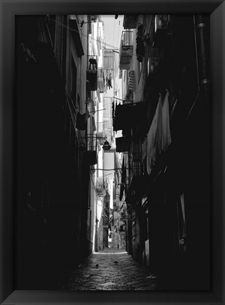 Framed Alley Print