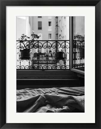 Framed Balcony Print