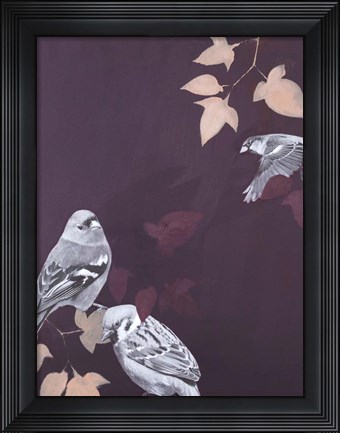 Framed Bird 1 Print