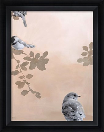 Framed Bird 2 Print