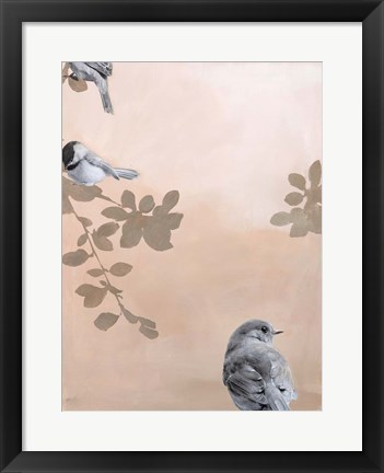 Framed Bird 2 Print