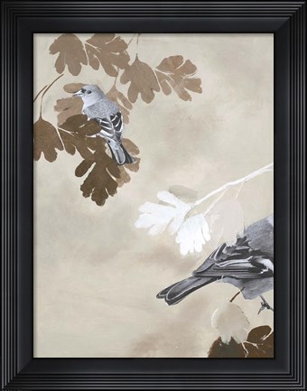 Framed Bird 3 Print