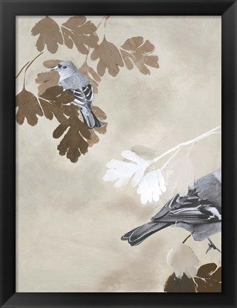 Framed Bird 3 Print