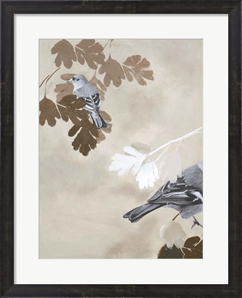 Framed Bird 3 Print
