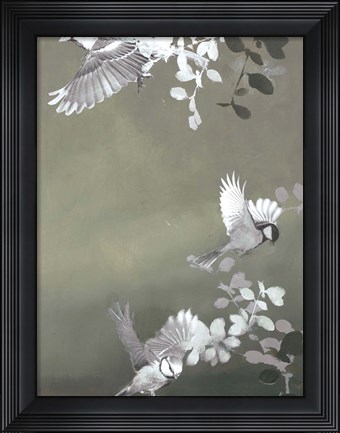 Framed Bird 4 Print