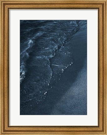 Framed Blue Beach Print