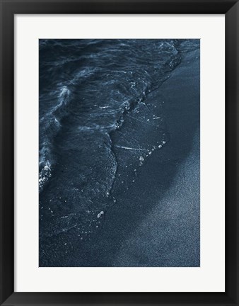 Framed Blue Beach Print