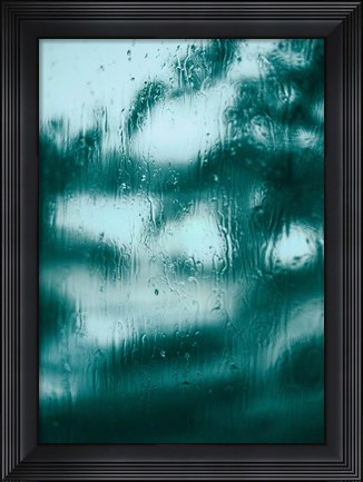 Framed Blue Motion Print