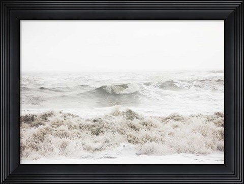 Framed Breaking Waves Print