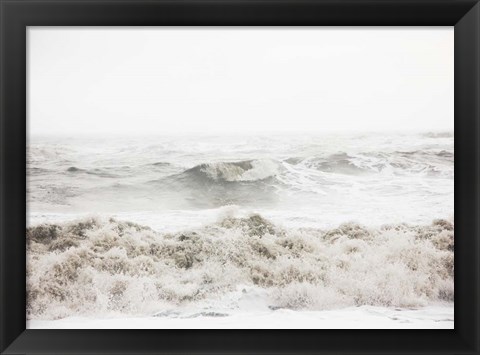 Framed Breaking Waves Print