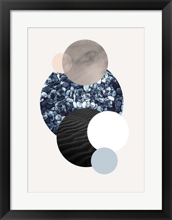 Framed Circles 2 Print