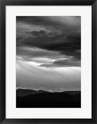 Framed Dark Skies Print