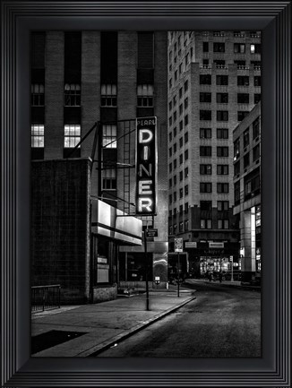Framed Diner Print