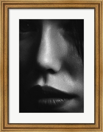 Framed Face 2 Print