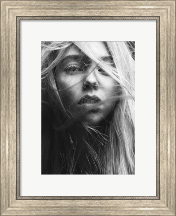 Framed Face 3 Print