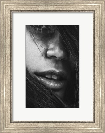 Framed Face 4 Print
