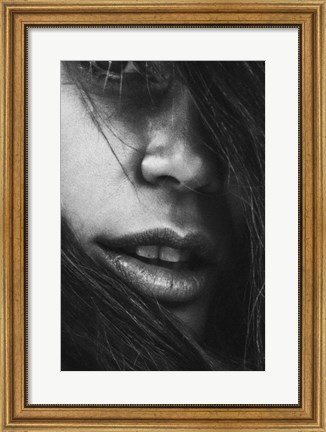 Framed Face 4 Print