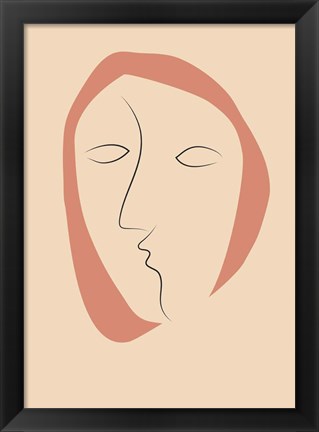 Framed Face It 2 Print